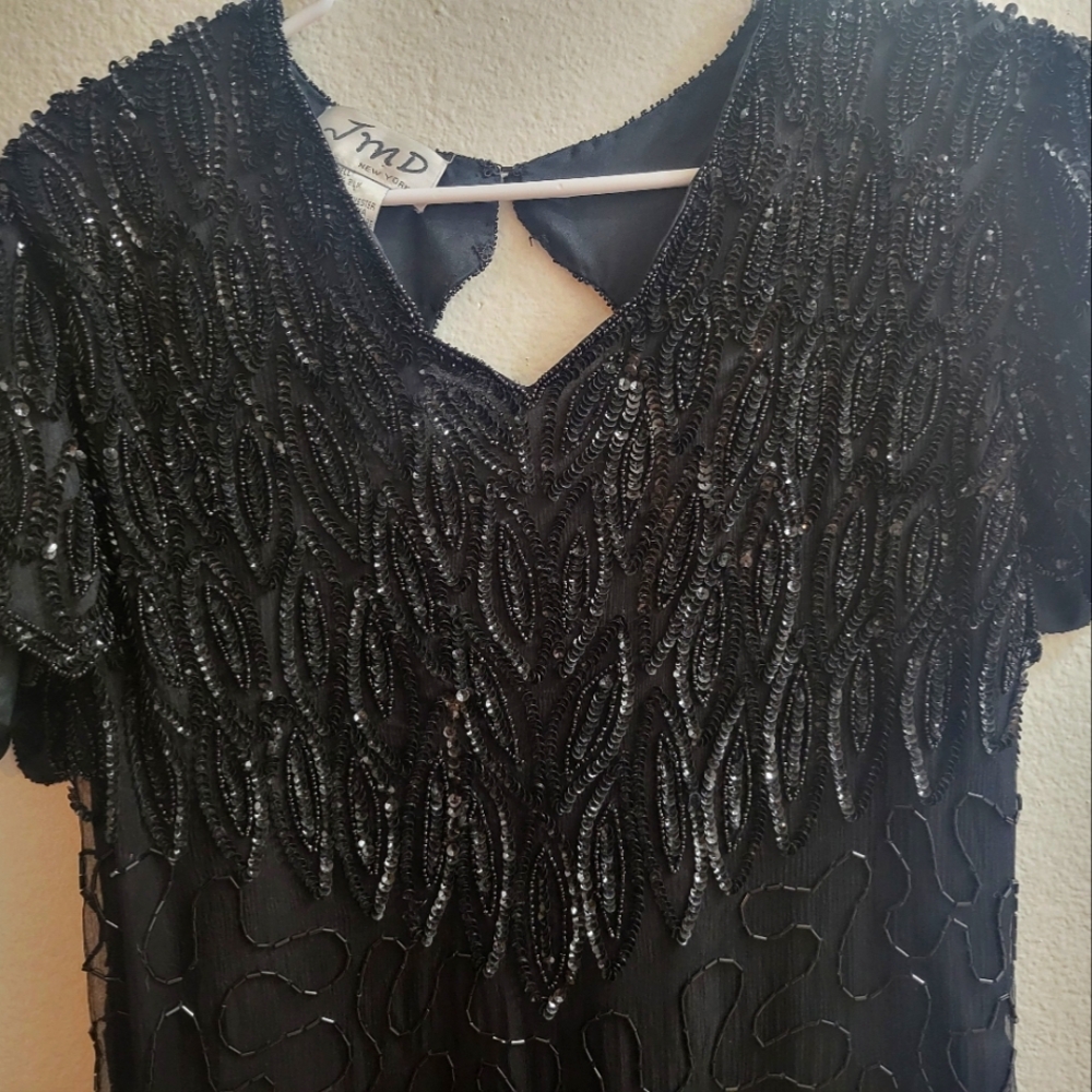 Beaded vintage dress